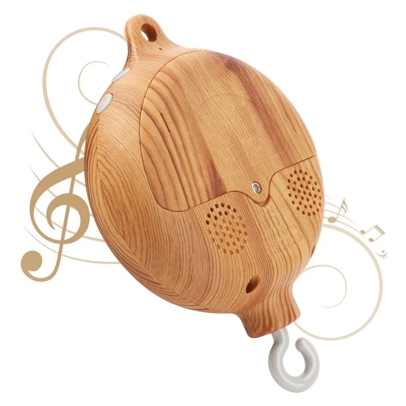 Baby Nursery Songs - Crib Bell Rotary Music Box with
