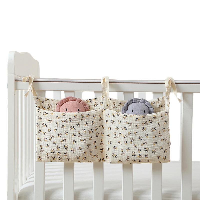 Baby Nursery Bags - Baby Crib Organizer Cot Caddy Bed