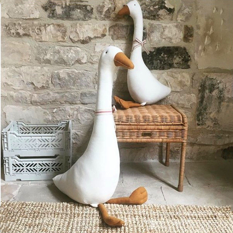 Baby Nursery Games - Stylish Cloth Goose Doll - Handmade