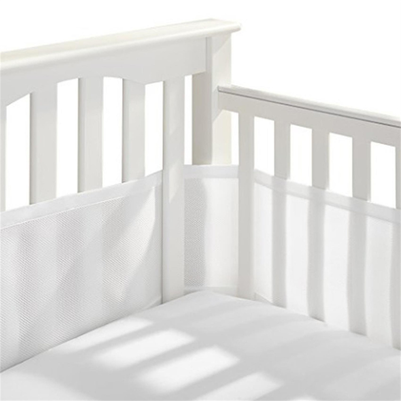 Baby Nursery Decor Girl - Bumper for Baby Bed Fence Cot