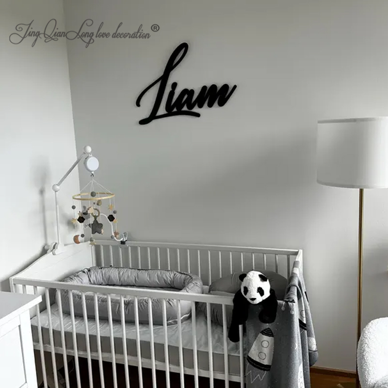 Custom Baby Name Sign, Wooden  - Baby Nursery Name Letters recension och pris
