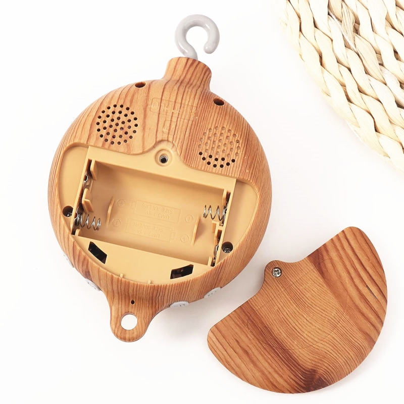 Crib Bell Rotary Music Box wit - Baby Nursery Songs recension och pris