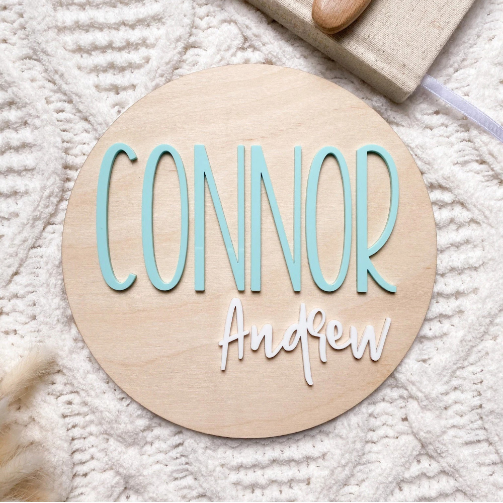 Personalised Birth Announcemen - Baby Nursery Baby recension och pris