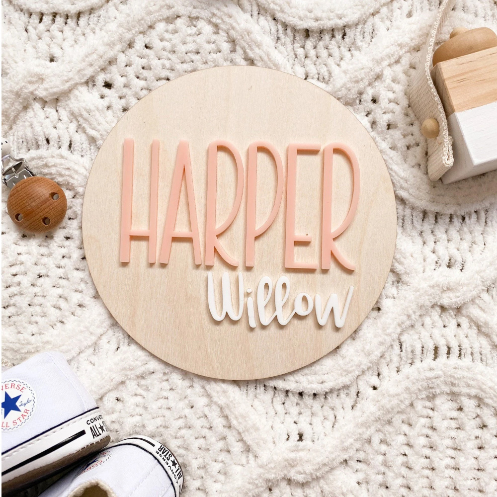 Personalised Birth Announcemen - Baby Nursery Baby recension och pris