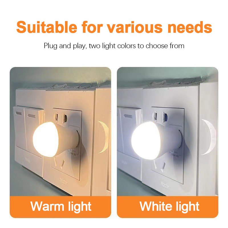 1-5pcs LED Night Light Mini US - Baby Nursery Light Fixture recension och pris