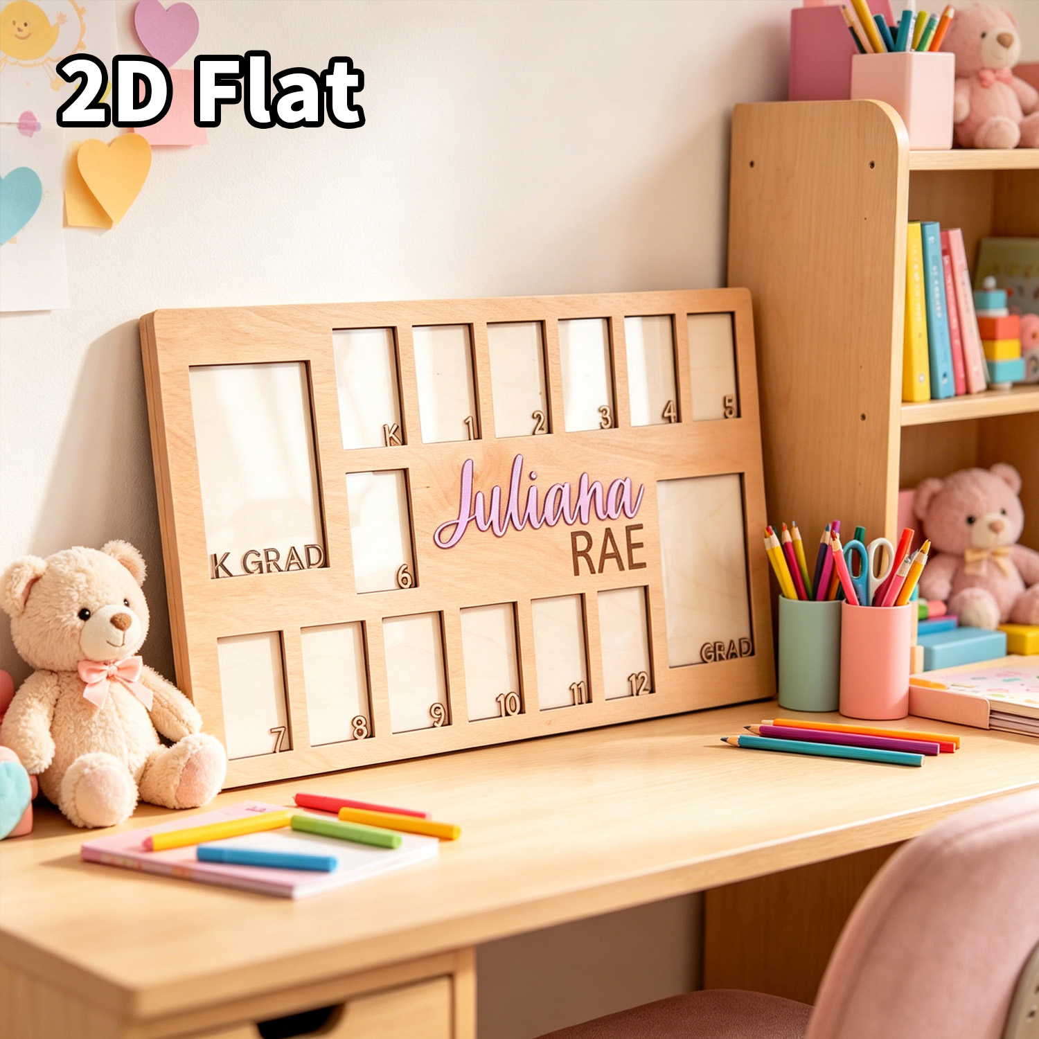 1Pc Custom Grade Photo Frame W - Baby Nursery Office recension och pris