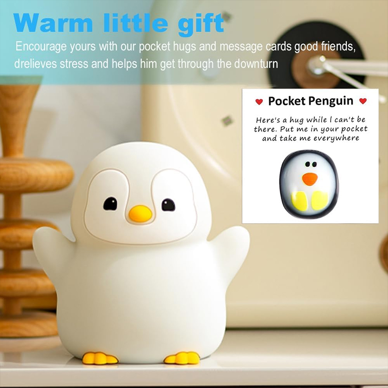 NEW Penguin Night Light Silico - Baby Nursery Table recension och pris