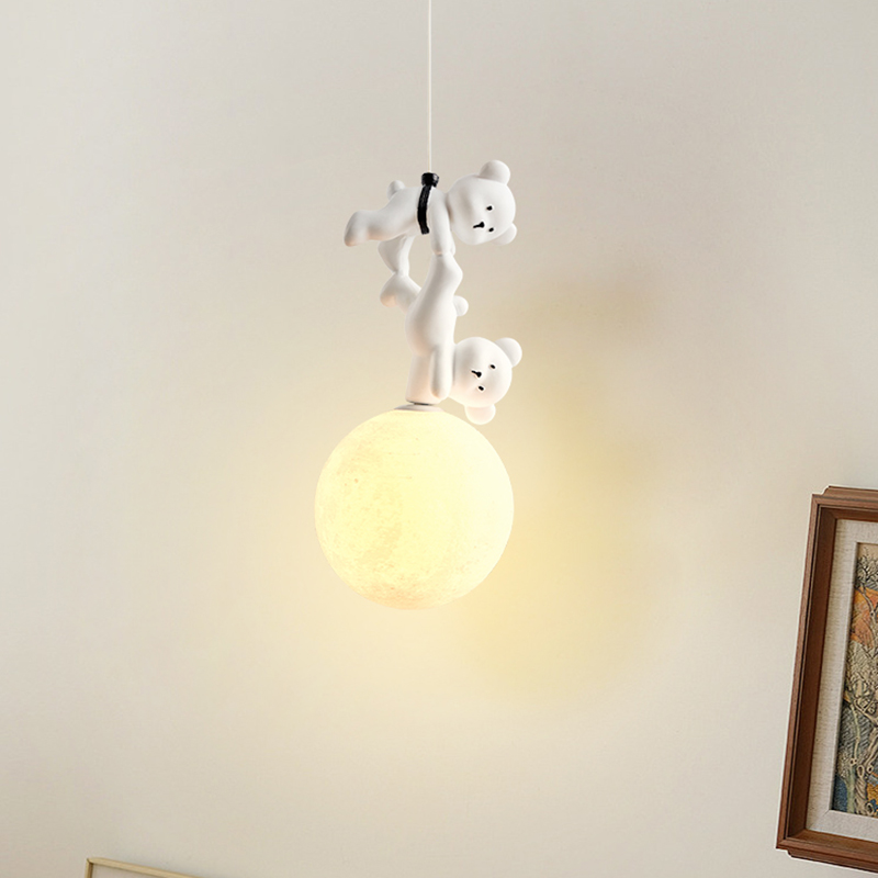 Bear Lamp Cartoon Nursery Room - Baby Nursery Light Fixture recension och pris