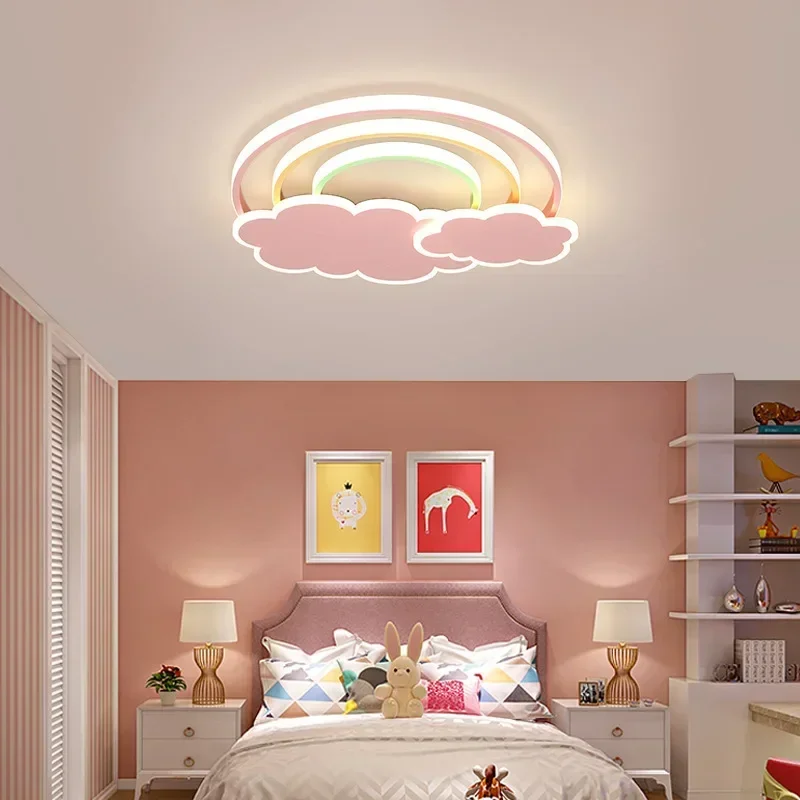 Modern Minimalist Rainbow Clou - Baby Nursery Light Fixture recension och pris