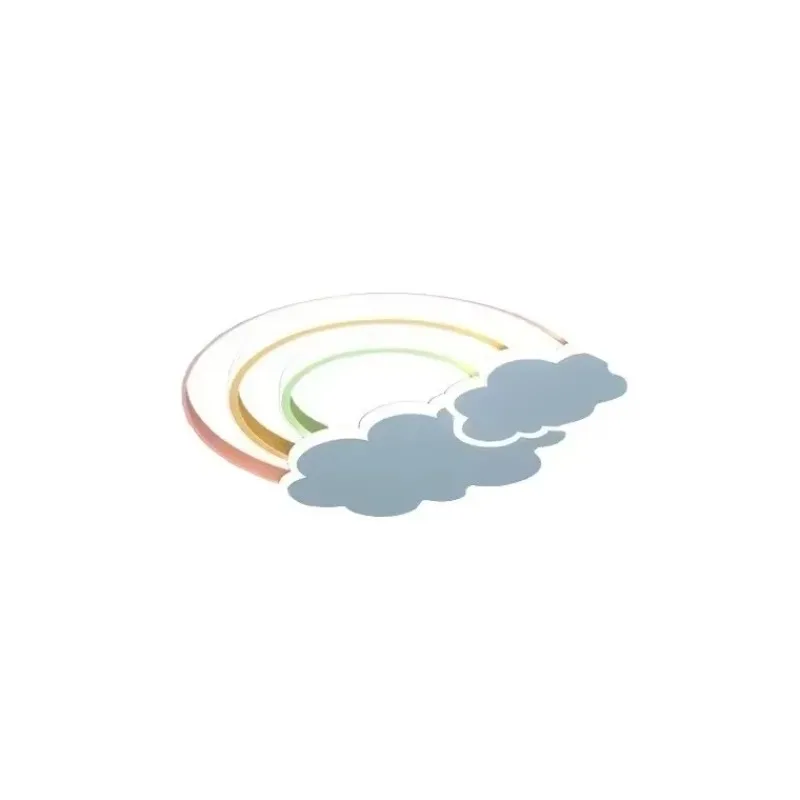 Modern Minimalist Rainbow Clou - Baby Nursery Light Fixture recension och pris