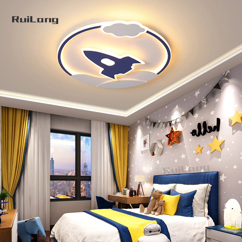 Cartoon Rocket Ceiling Lamp fo - Baby Nursery Light Fixture recension och pris
