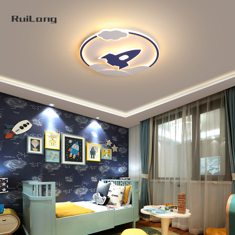 Cartoon Rocket Ceiling Lamp fo - Baby Nursery Light Fixture recension och pris