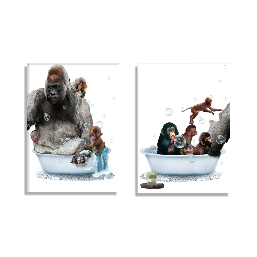 Gorilla Nursery Tub Print, Bab - Baby Zoo Nursery recension och pris