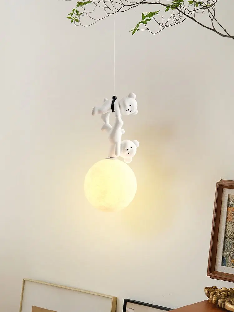 Bear Lamp Cartoon Nursery Room - Baby Nursery Light Fixture recension och pris