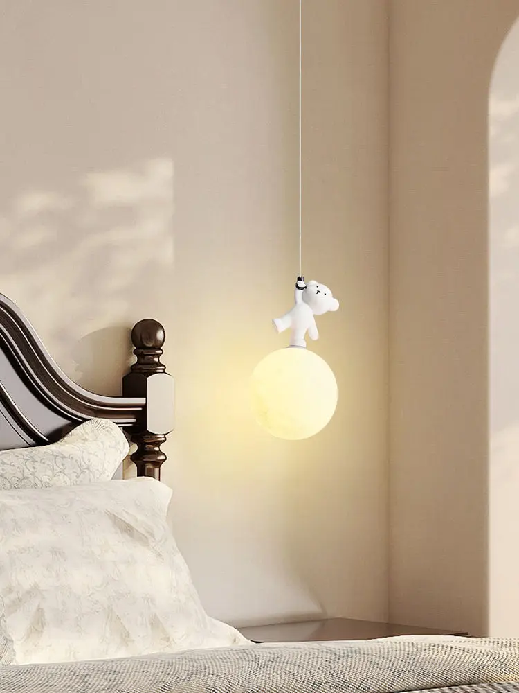 Bear Lamp Cartoon Nursery Room - Baby Nursery Light Fixture recension och pris