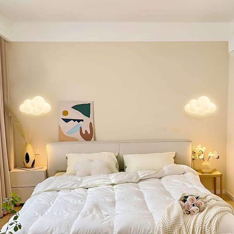 White Cloud Wall Lamps for Chi - Baby Nursery Wall Lights recension och pris
