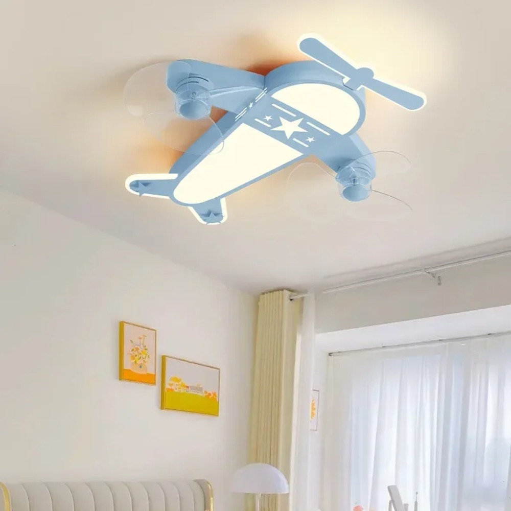 Modern Airplane Led Ceiling Li - Baby Nursery Light Fixture recension och pris