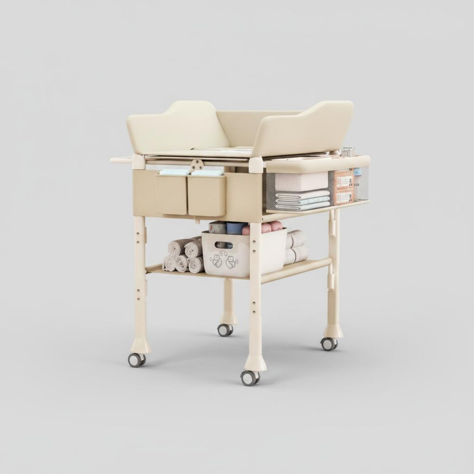 Baby Bath Changing Table Combo - Baby Nursery Table recension och pris