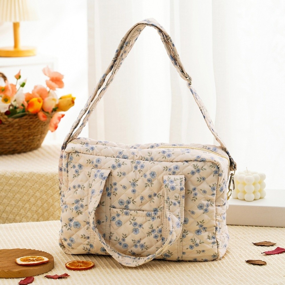 Fashion Quilted Mummy Bag Mult - Baby Nursery Bags recension och pris