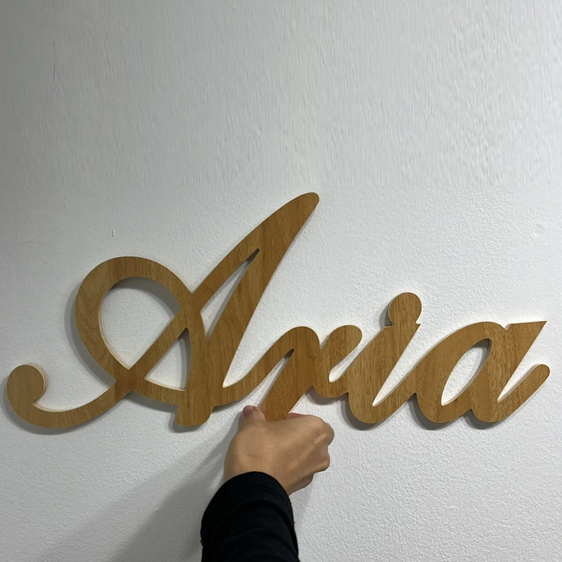 Custom name sign  Wooden name  - Baby Nursery Name Letters recension och pris