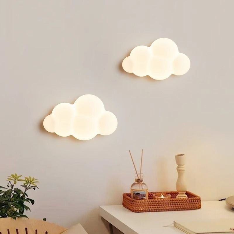 White Cloud Wall Lights Childr - Baby Nursery Wall Lights recension och pris
