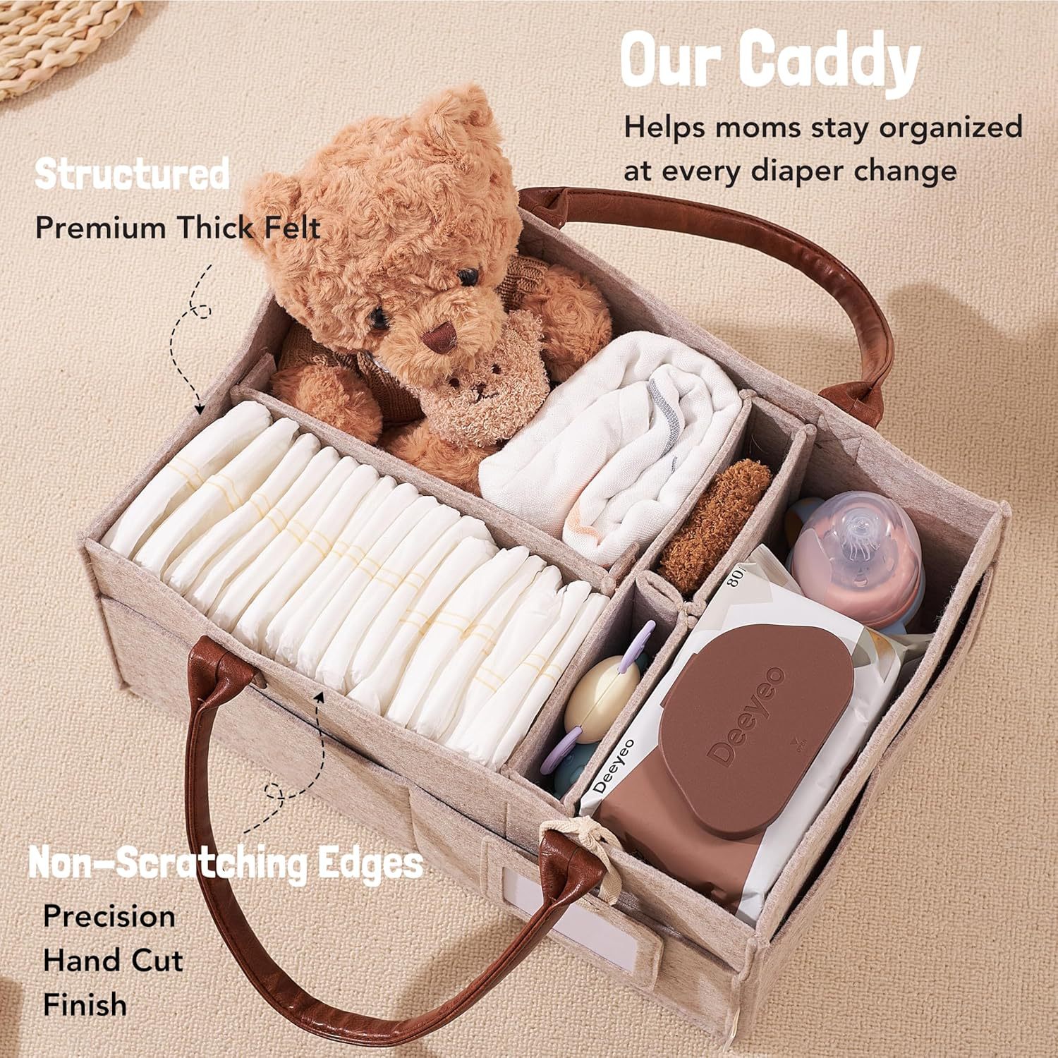 Baby Felt Storage Nursery Orga - Baby Nursery Bags recension och pris