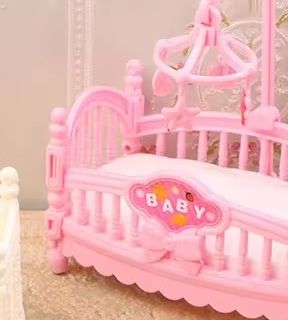 1:12 Dollhouse Miniature Mini  - Baby Nursery Games recension och pris