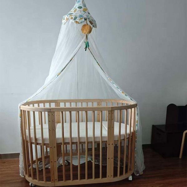 Convertible 3 In 1 Oval Shaped - Convertible Crib Set recension och pris