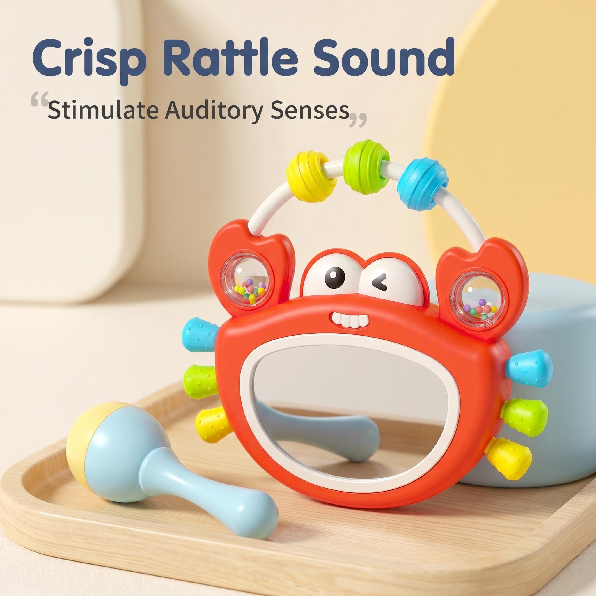 Baby Musical Light Up Mirror R - Baby Nursery Songs recension och pris