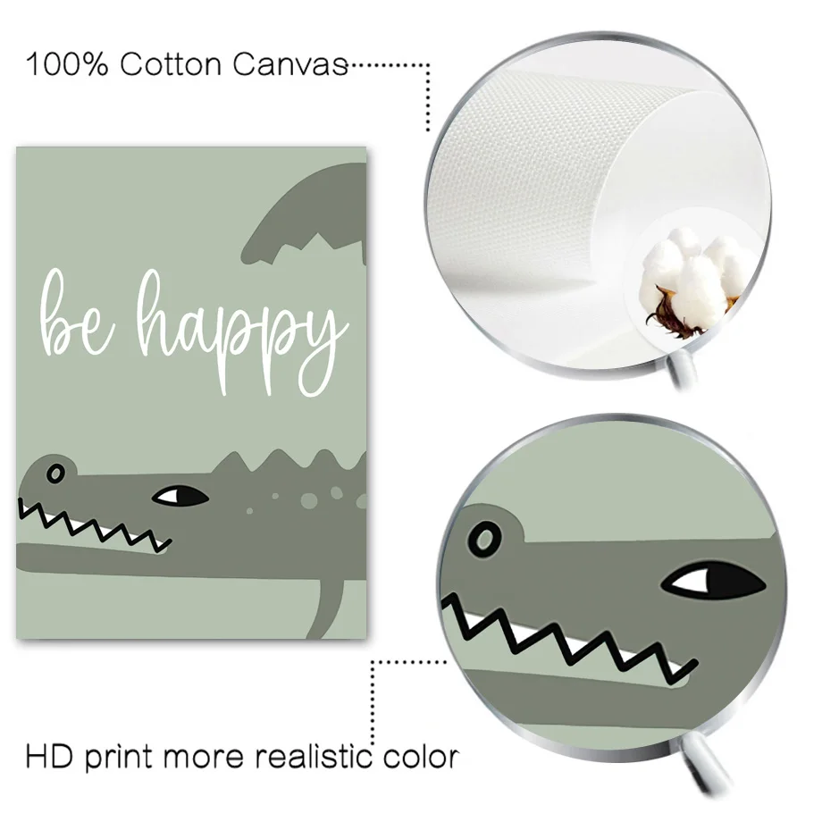 Wall Art Canvas Painting Nordi - Baby Nursery Wall Lights recension och pris