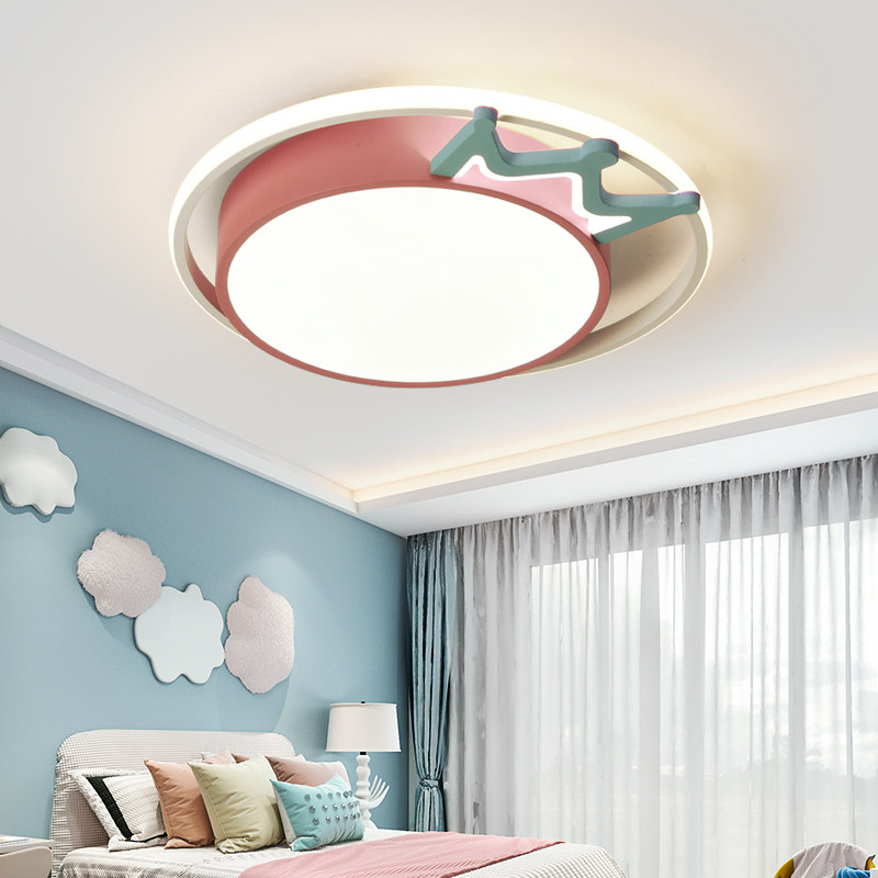 Modern Ceiling Lights Pink Blu - Baby Nursery Light Fixture recension och pris