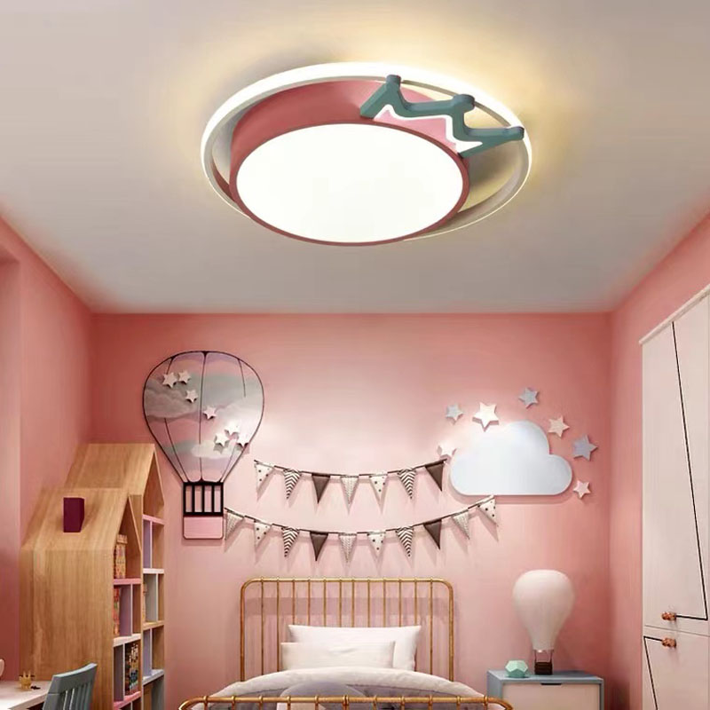 Modern Ceiling Lights Pink Blu - Baby Nursery Light Fixture recension och pris