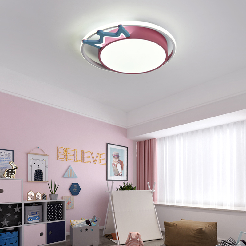 Modern Ceiling Lights Pink Blu - Baby Nursery Light Fixture recension och pris