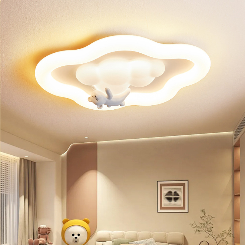 French Creamy Cloud Ceiling Li - Baby Nursery Light Fixture recension och pris
