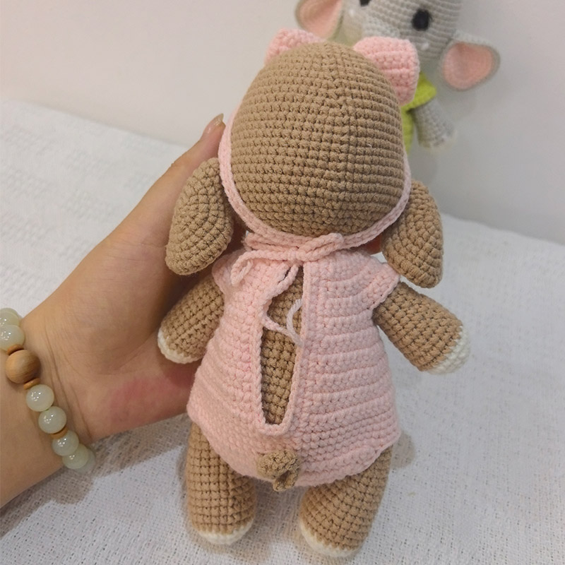 Handmade Crochet Elephant Coup - Baby Nursery Games recension och pris