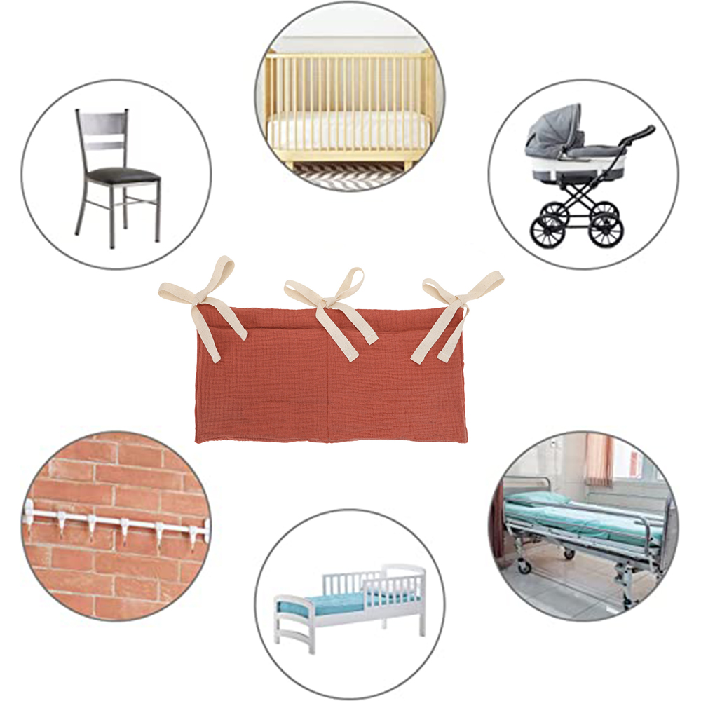 Baby Crib Organizer Cot Caddy  - Baby Nursery Bags recension och pris