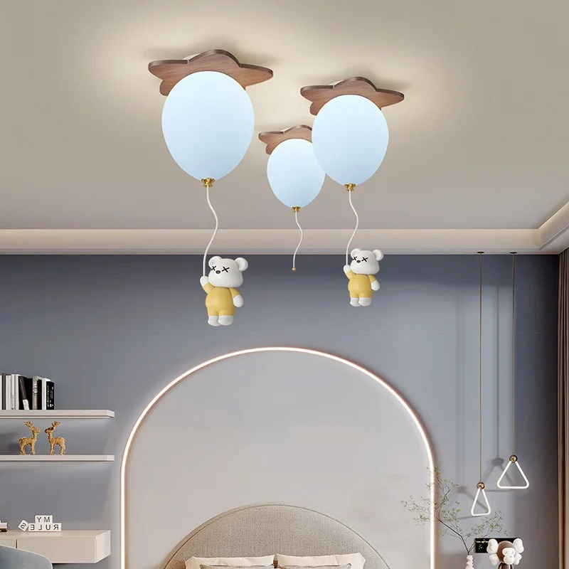 2026 for Solid Wood Cloud Ball - Baby Nursery Light Fixture recension och pris