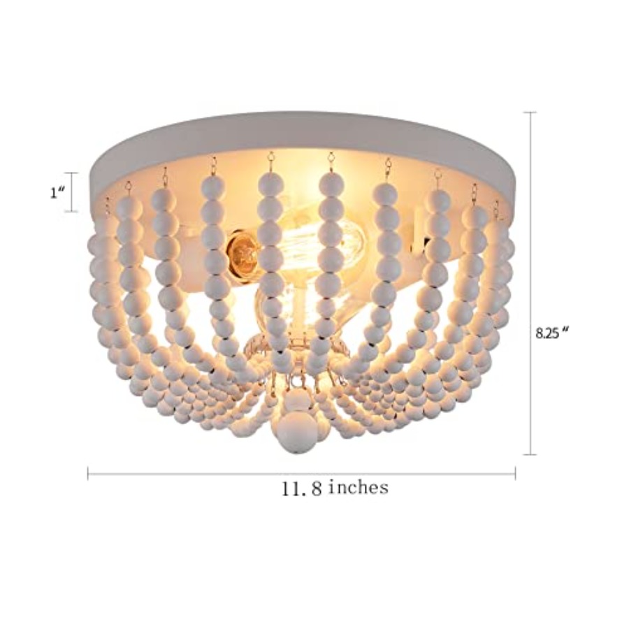 Flush Mount Ceiling Light Fixt - Baby Nursery Light Fixture recension och pris