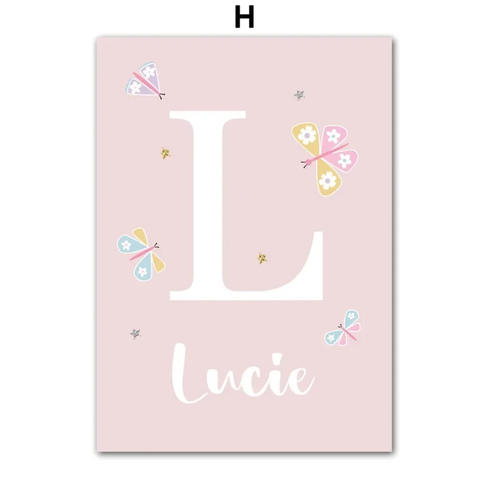 Pink Unicorn Rabbit Rainbow Cl - Baby Nursery Decor Girl recension och pris