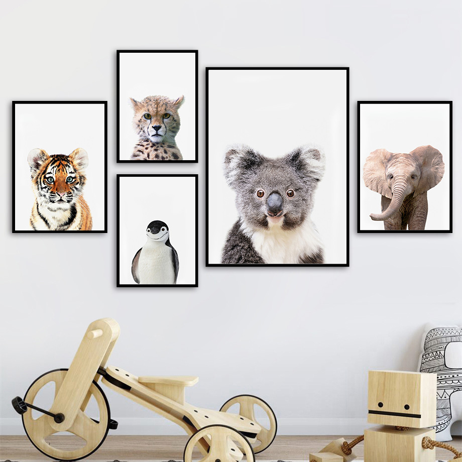 Baby Safari Animal Nursery Wal - Baby Zoo Nursery recension och pris