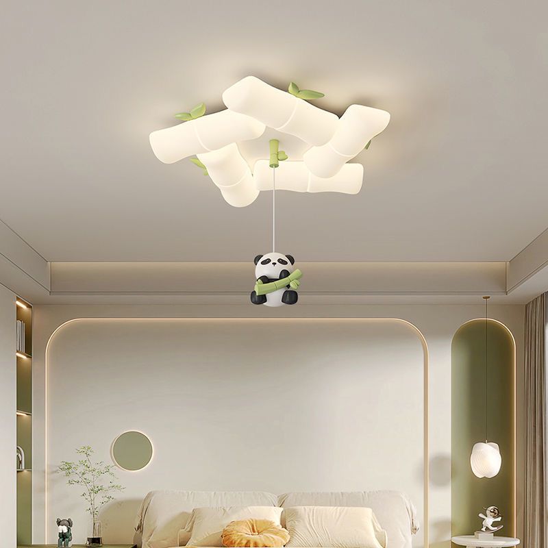 New Chinese Panda Ceiling Lamp - Baby Nursery Light Fixture recension och pris