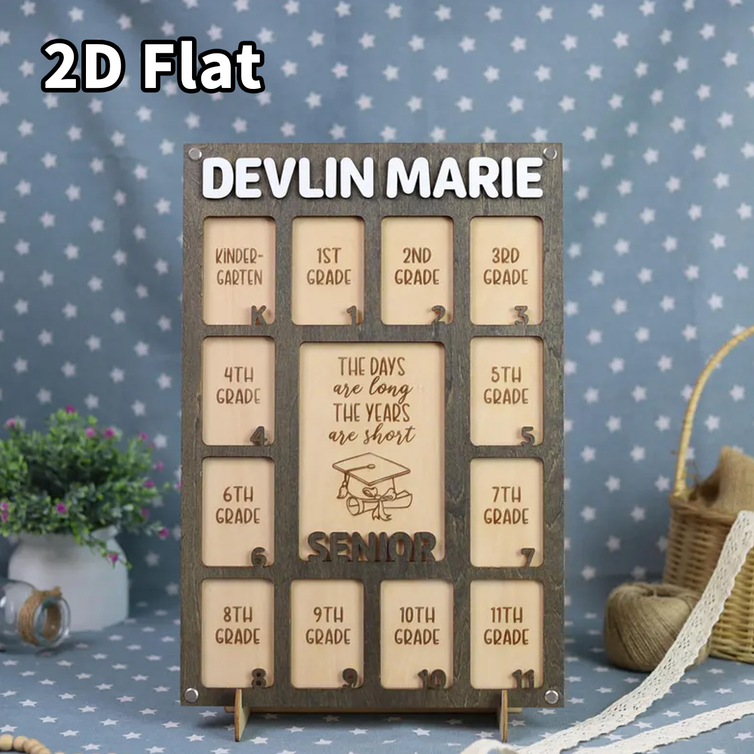1Pc Custom Grade Photo Frame W - Baby Nursery Office recension och pris