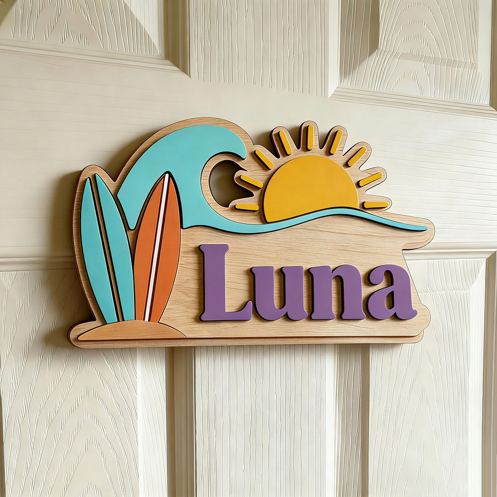 Custom Beach Wave Surfboard Su - Baby Nursery Baby recension och pris