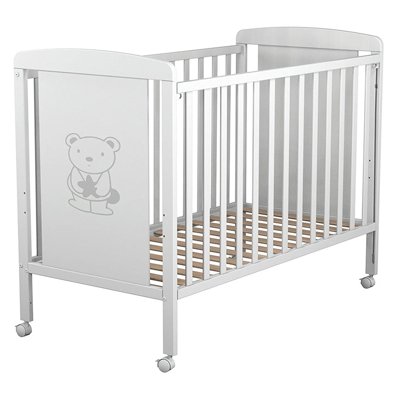 Multifunctional Newborn Wood M - Convertible Crib Set recension och pris