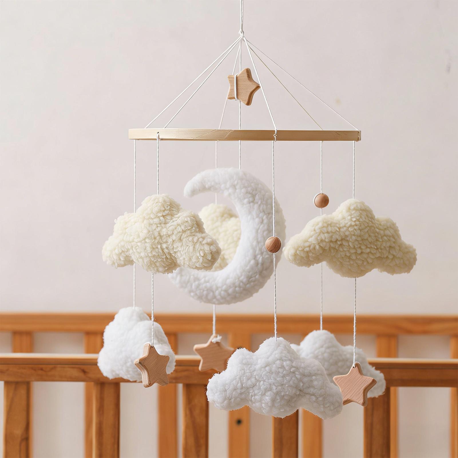 Wooden Crib Mobile Baby Bed Be - Baby Nursery Games recension och pris